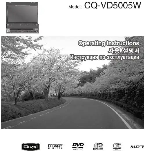 Panasonic CQ-VD5005W. Інструкція з експлуатації