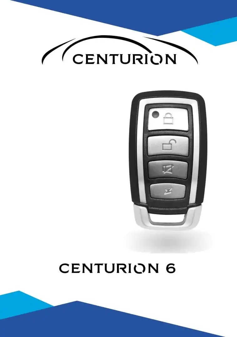 Автосигналізація Centurion 06. Інструкція з експлуатації