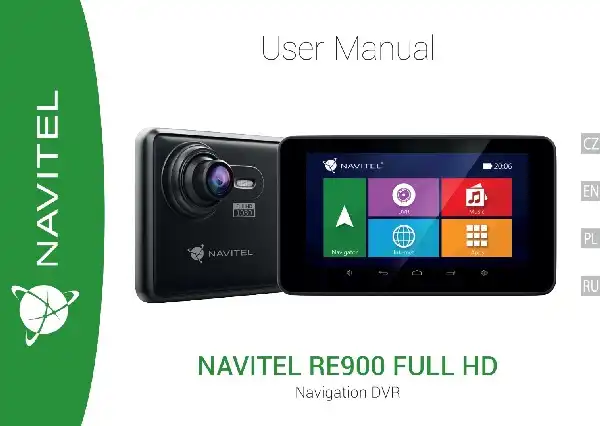 GPS-навігатор NAVITEL RE900. Інструкція з експлуатації