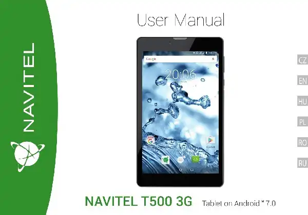 GPS-навігатор NAVITEL T500 3G. Інструкція з експлуатації