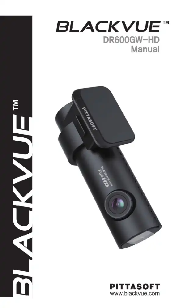 Відеореєстратор Blackvue DR600GW-HD. Інструкція з експлуатації