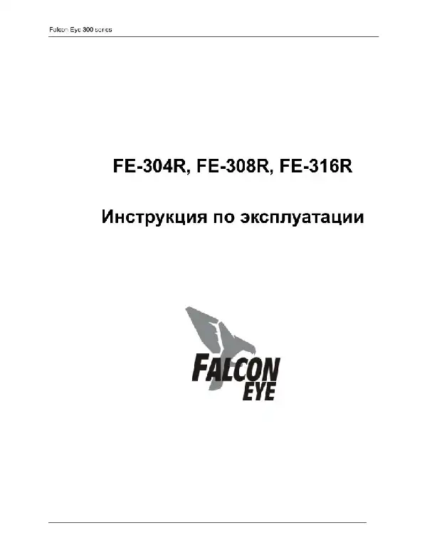 Відеореєстратор Falcon Eye FE-308R. Інструкція з експлуатації