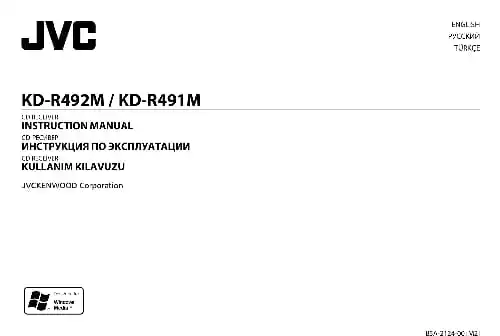 JVC KD-R492M. Інструкція з експлуатації