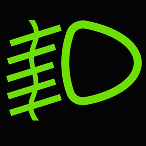 Інформаційні індикатори на панелі приладів