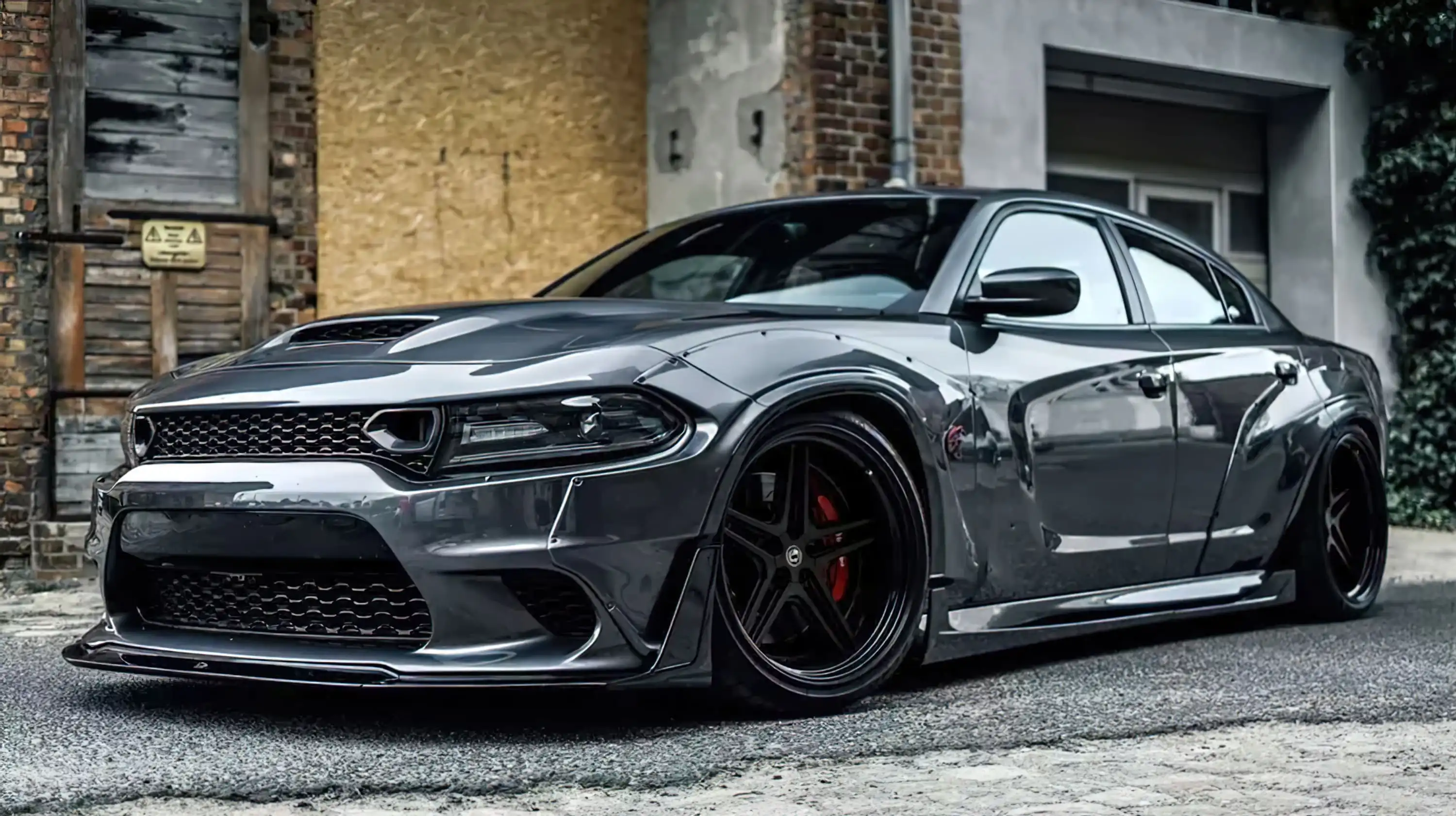 Німці побудували дуже широкий Dodge Charger SRT Hellcat