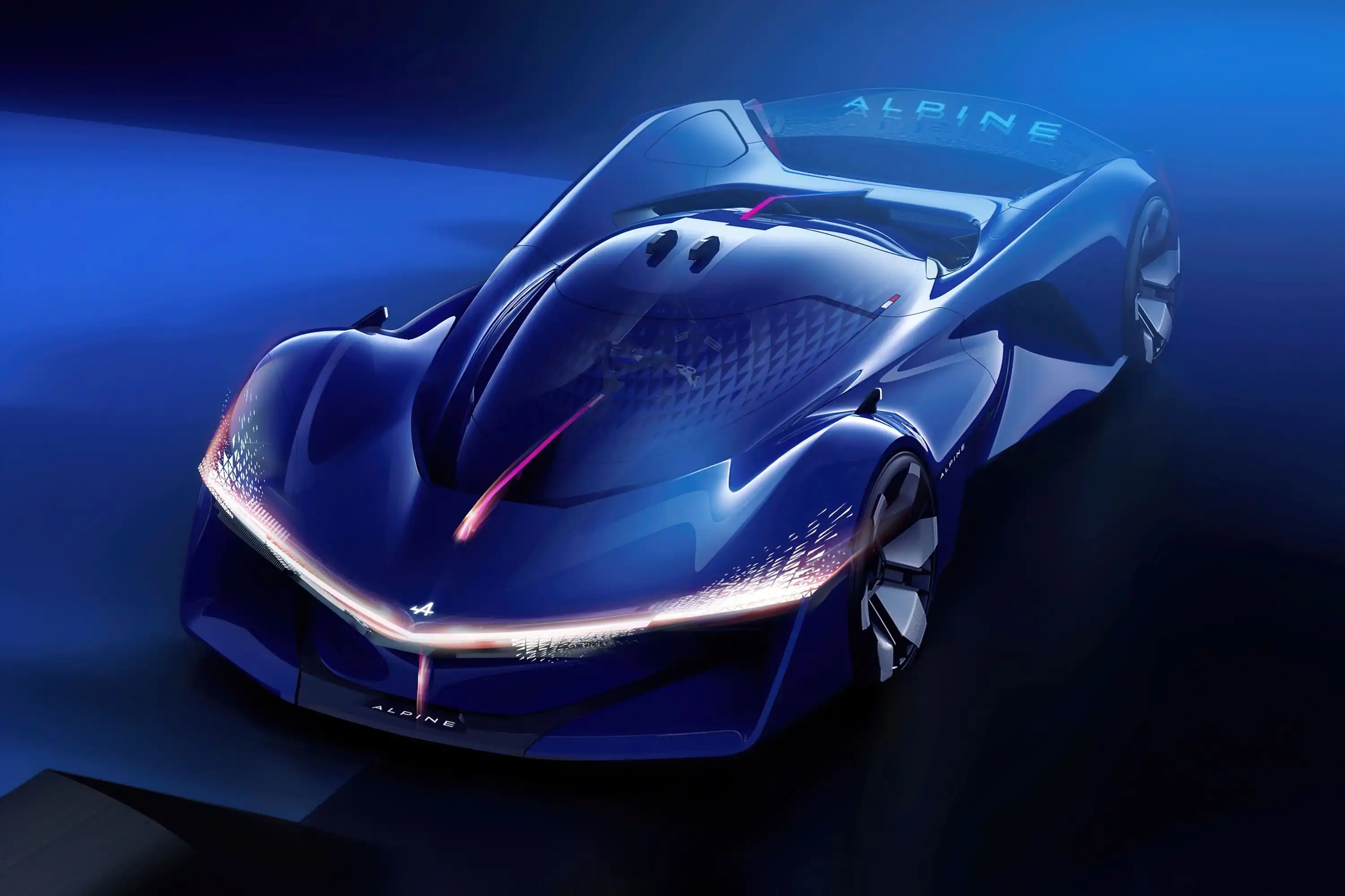 Alpine Alpenglow: одномісний гіперкар з прозорим кузовом та водневим ДВЗ