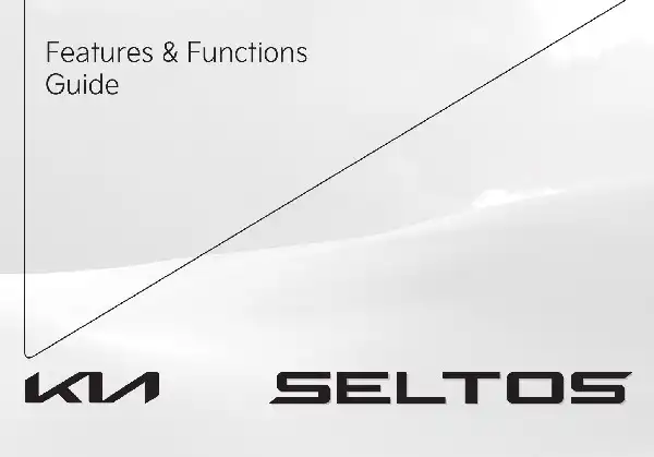 KIA Seltos 2022 MY. Features and Functions Guide