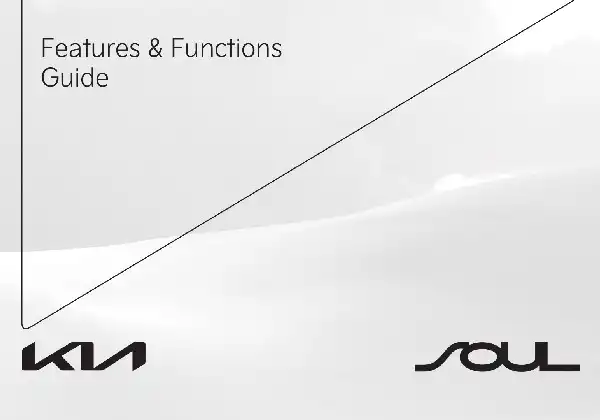 KIA Soul 2022 MY. Features and Functions Guide