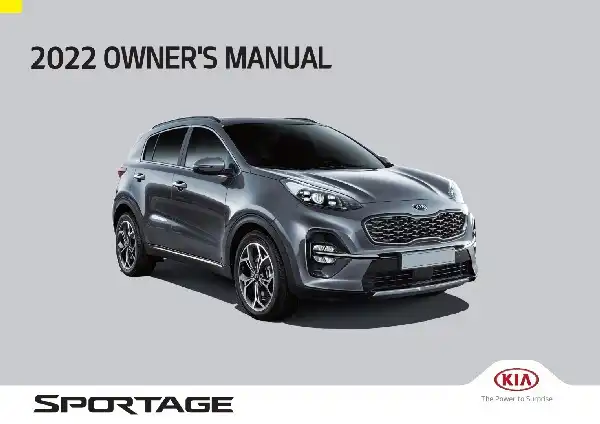 KIA Sportage 2022 MY. Owner&#39;s Manual