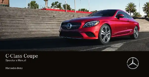 Mercedes-бенз C-Class Coupe 2020 MY. Owner&#39;s Manual