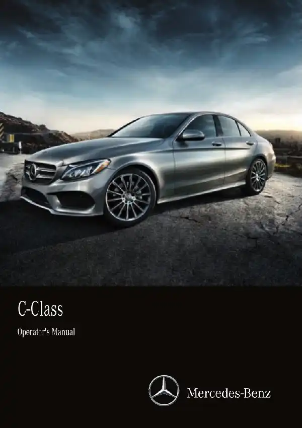 Mercedes-Benz C-Class Sedan 2017 MY. Owner&#39;s Manual