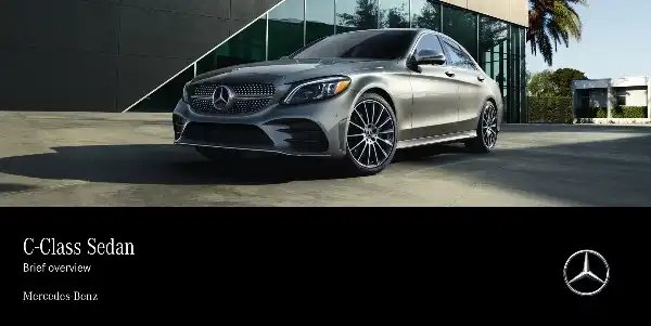 Mercedes-бенз C-Class Sedan 2020 MY. Quick Start Guide