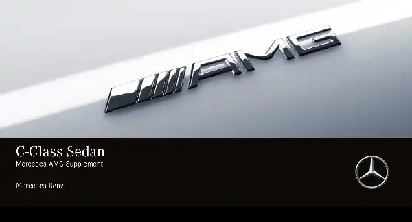 Mercedes-Benz C-Class Sedan AMG 2019 MY. Owner&#39;s Manual
