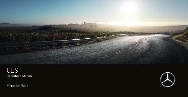 Mercedes-Benz CLS Coupe 2019 MY. Owner&#39;s Manual