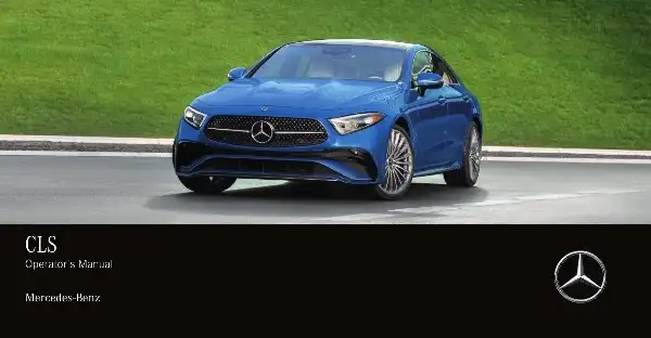 Mercedes-бенз CLS Coupe 2022 MY. Owner&#39;s Manual