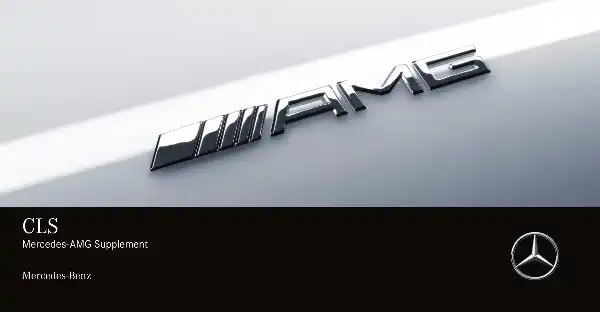 Mercedes-бенз CLS Coupe AMG 2021 MY. Owner&#39;s Manual