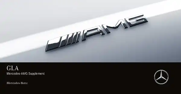 Mercedes-бенз GLA SUV AMG 2021 MY. Owner's Manual
