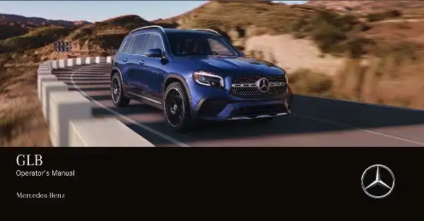 Mercedes-бенз GLB SUV 2021 MY. Owner&#39;s Manual
