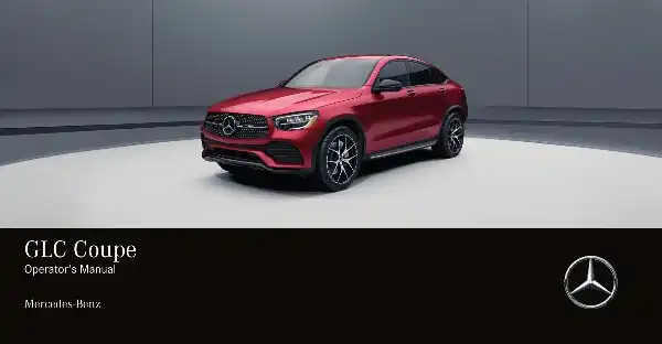 Mercedes-бенз GLC Coupe 2021 MY. Owner&#39;s Manual