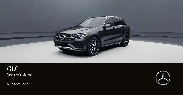 Mercedes-бенз GLC SUV 2020 MY. Owner&#39;s Manual