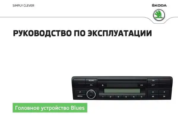 Skoda Yeti 2017 року. Керівництво з експлуатації Audiосистеми Blues