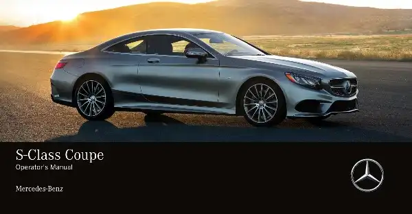 Mercedes-бенз S-Class Coupe 2020 MY. Owner&#39;s Manual