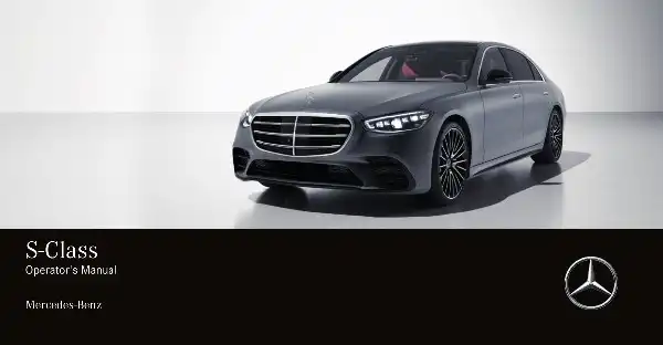 Mercedes-Benz S-Class Sedan 2021 MY. Owner&#39;s Manual