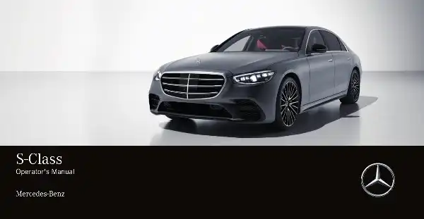 Mercedes-Maybach S-Class 2021 MY. Owner&#39;s Manual
