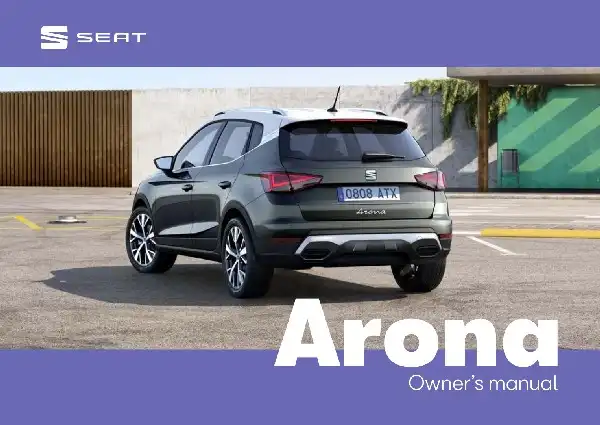 Seat Arona 2021 MY. Owner&#39;s Manual