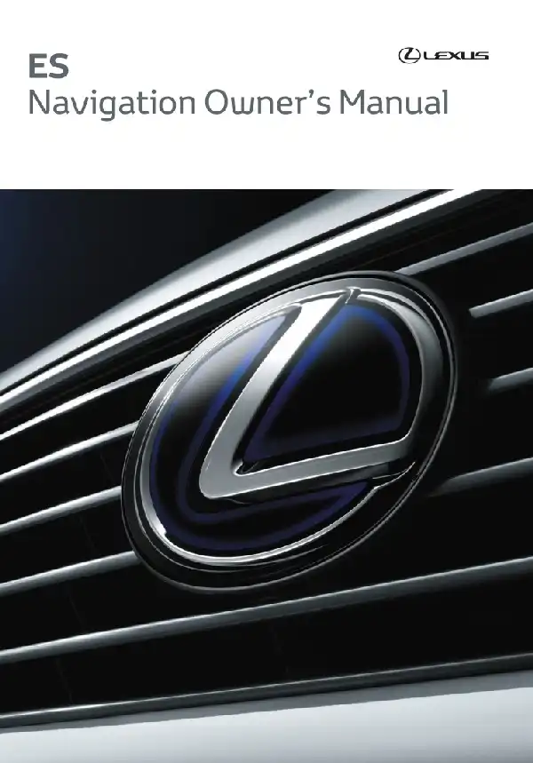 Lexus ES 2021 року. Керівництво з навігації