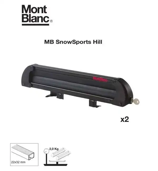 Додаткове обладнання SsangYong. 535 Zermatt кріплення для лиж