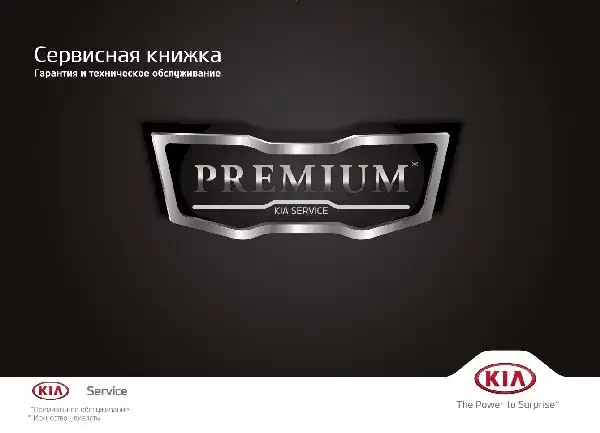 KIA K900 2022 року. Сервісна книжка