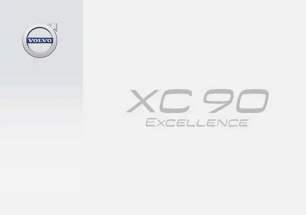‏Volvo XC90 Twin Engine 2017 року. Керівництво з експлуатації Excellence