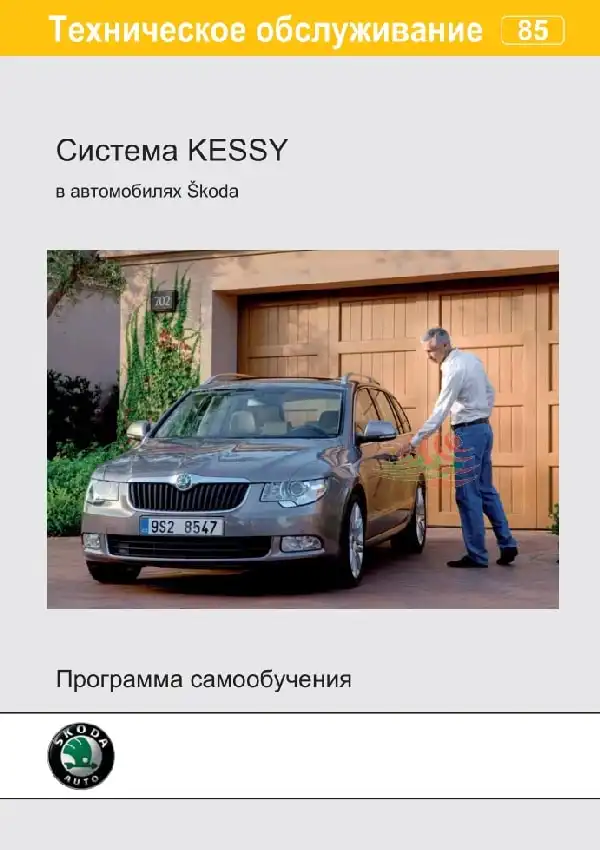 Skoda. Програма самонавчання 85. Система KESSY