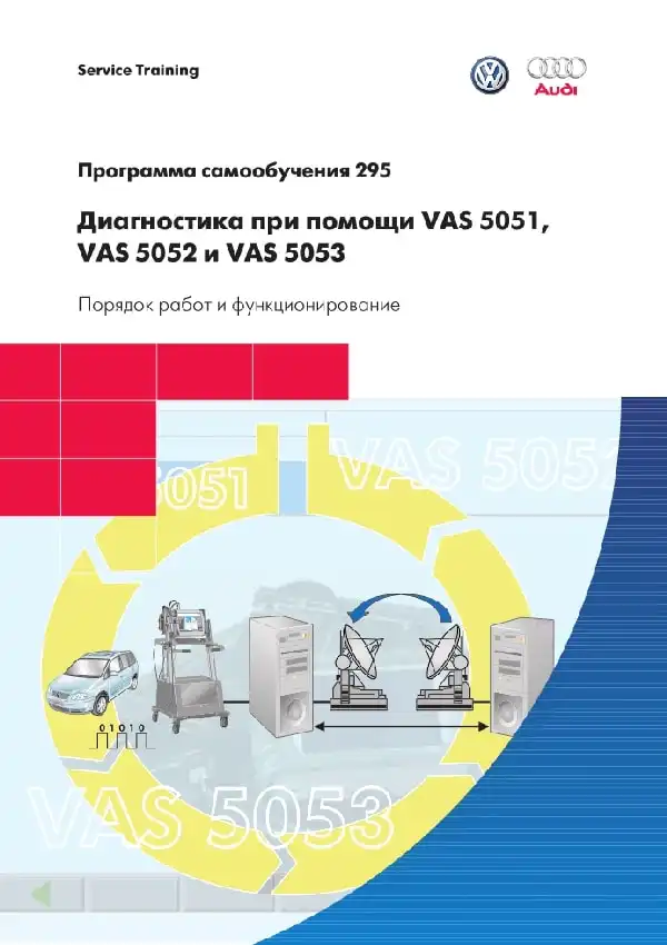 Volkswagen. Програма самонавчання 295. Діагностика за допомогою VAS 5051, VAS 5052 та VAS 5053. Порядок робіт та функціонування