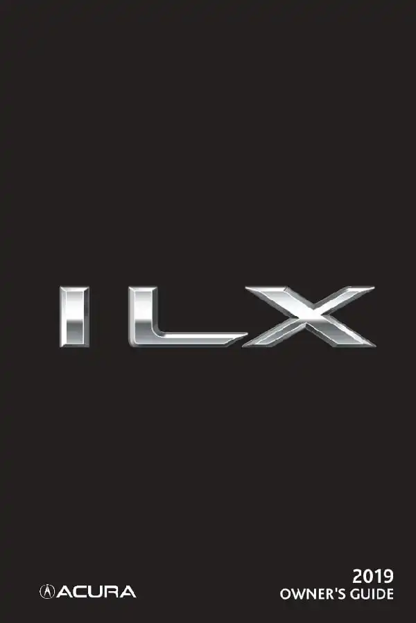 Acura ILX 2019 MY. Owner&#39;s Guide