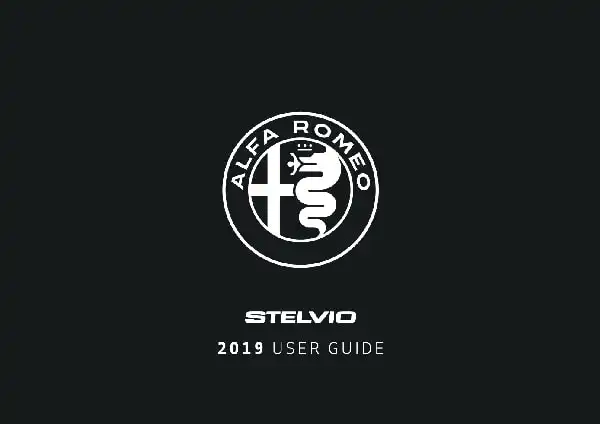 Alfa Romeo Stelvio 2019 MY. User Guide