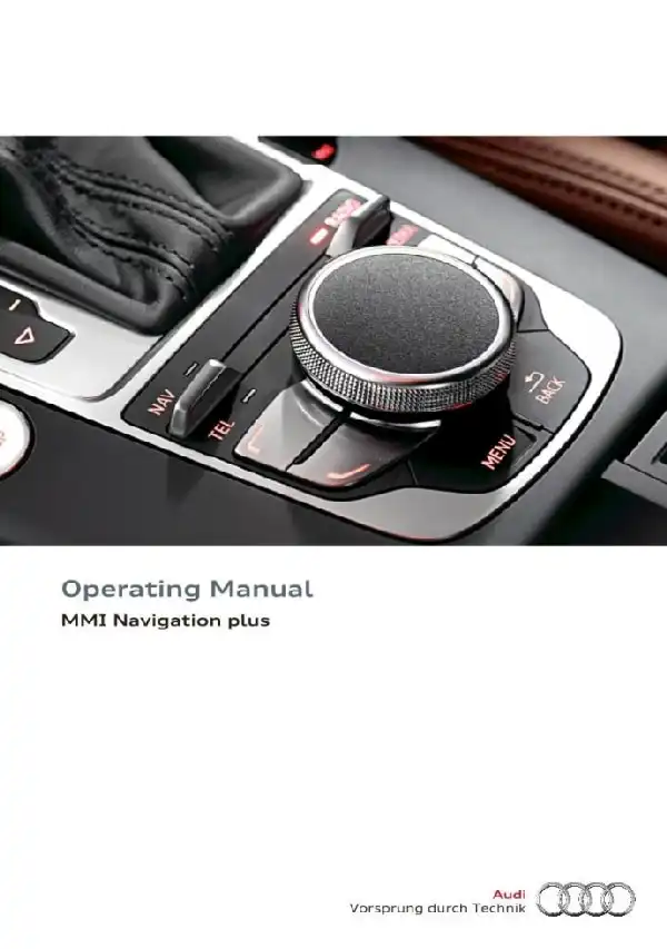 Audi A3 Cabriolet 2016 MY. Operating Manual - MMI Navigation plus