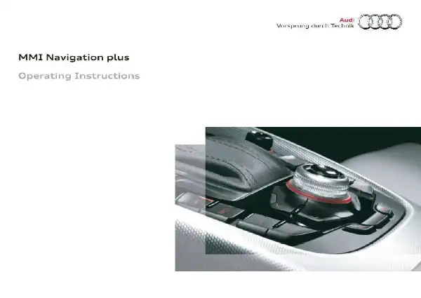 Audi A5 Coupe, S5 Coupe 2011 MY. MMI Navigation Plus. Operating Instructions