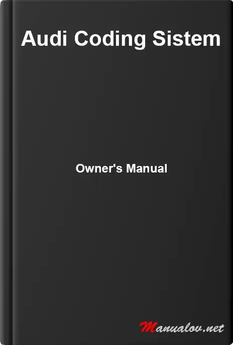 Audi Coding Sistem