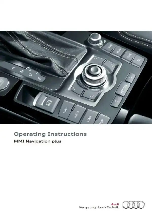 Audi Q7 2014 MY. Operating Manual. MMI Navigation plus