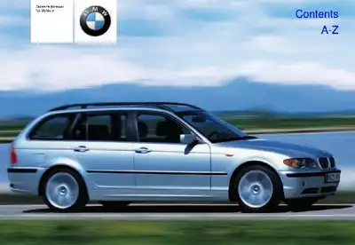 BMW 3 Series Sports Wagon 2005 MY. Owner&#39;s Manual