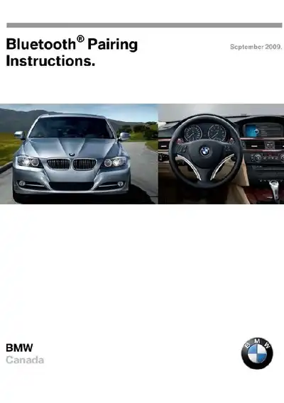 BMW Bluetooth Pairing Instructions