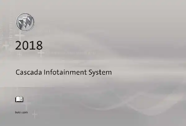 Buick Cascada 2018 MY. Infotainment System
