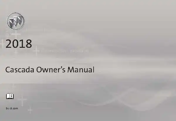 Buick Cascada 2018 MY. Owner&#39;s Manual