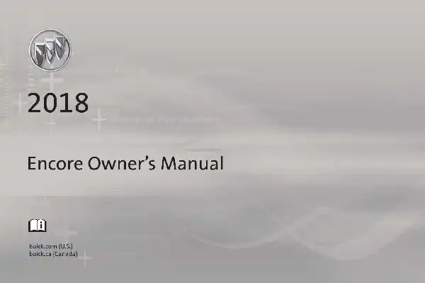Buick Encore 2018 MY. Owner&#39;s Manual