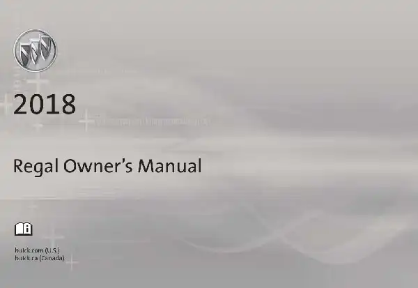 Buick Regal Tourx 2018 MY. Owner&#39;s Manual