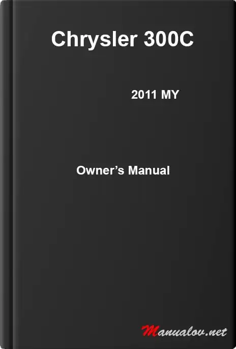 Chrysler 300C 2011 MY. Owner&#39;s Manual