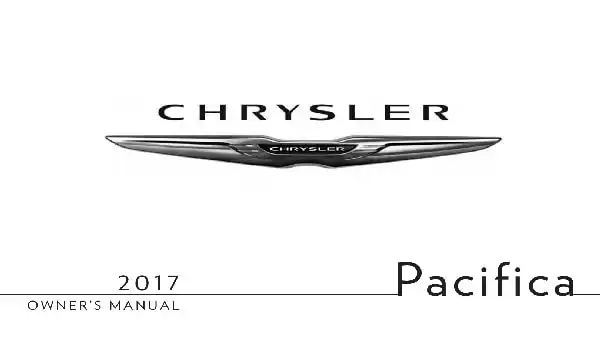 Chrysler Pacifica 2017 MY. Owner&#39;s Manual