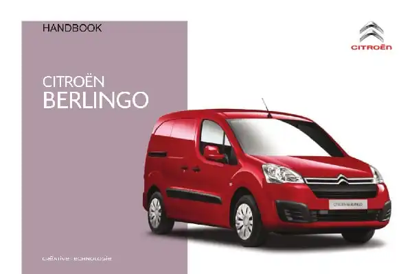 Citroen Berlingo 2016 MY. Owner&#39;s Manual